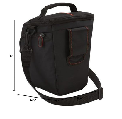 Case Logic DCB-306 SLR Camera Holster (Black) Large - size: 8.4 x 5.5 x 8 inches