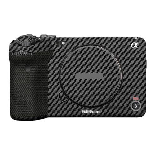 Premium Camera Premium Sticker Protective Film Anti-Scratch Skin for Sony FX3 ILME-FX3(Carbon Fiber Black) - color: Carbon Fiber Black