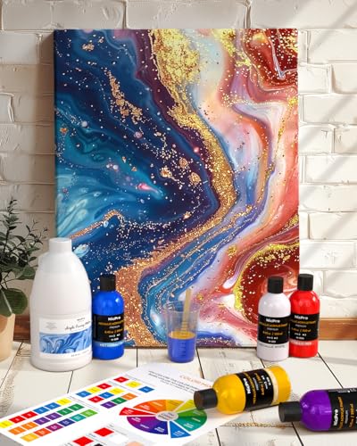 Nicpro Pouring Medium for Acrylic Paint 33.8oz/1000ml,Acrylic Paint Thinner - size: 33.8 Fl Oz (Pack of 1)