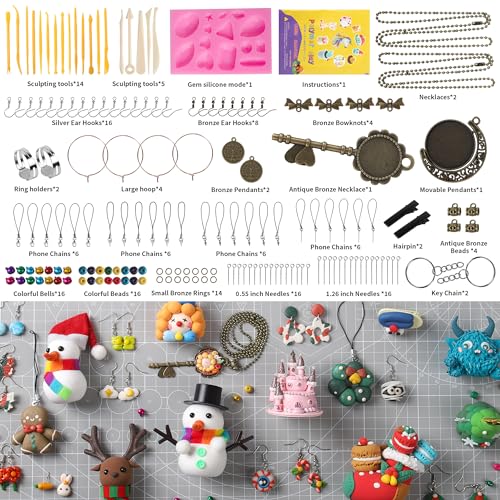 Aestd-ST Polymer Clay Kit 85 Colors, Oven Bake Modeling Clay for Kids - color: 85 Colors