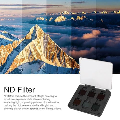 ND CPL Filters Set for O4 Air Unit Pro ND8 ND16 ND32 ND64 Drone Lens Filters Ultra Violet Filter HD Optical Glass Aluminum Alloy Frame