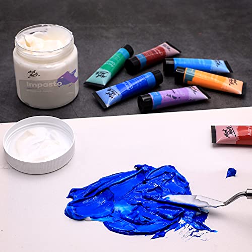 MONT MARTE Impasto Acrylic Medium 500ml (17oz) - size: 16.91 Fl Oz (Pack of 1)
