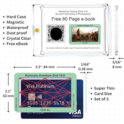 Harmonic Armature Directors Viewfinder Card - size: Harmonic Armature