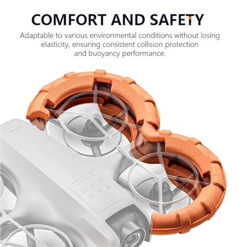 Drone Propeller Guard Buoyancy Anti-collision Covers for DJI NEO Propellers Protector Blades Bumper Rings Protective Covers EVA Skin