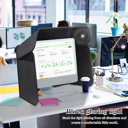 21.5 inch Display Monitor Hood Sunshade Desktop Computer Sunshade, Small - size: Small (Less Than 21.5")