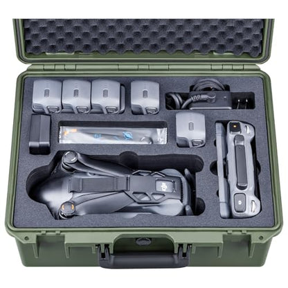 Lykus Titan M400 Hard Case for DJI Mavic 4 Pro and DJI RC Pro 2/RC2 - color: Green