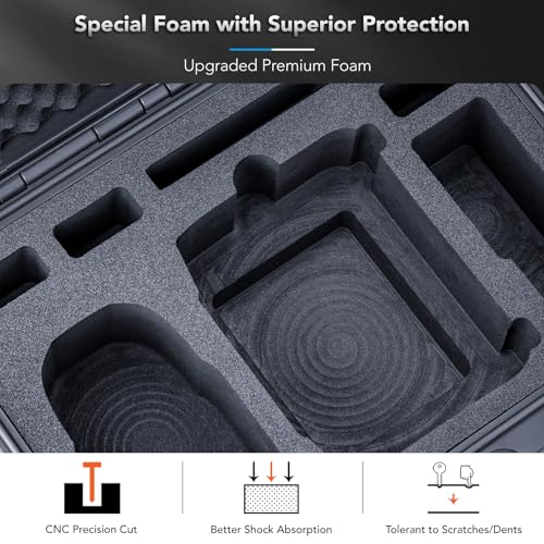 Lykus Titan MM520 Waterproof Hard Case for DJI Mini 5 Pro and DJI RC Pro 2