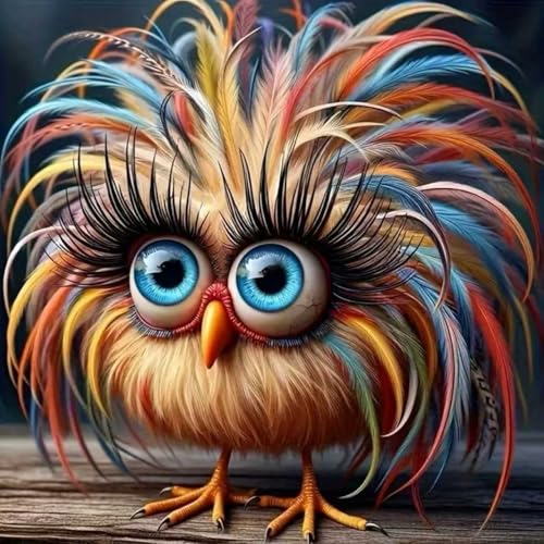 Xylogist Cute Chicken Diamond Art Kits for Adults 12x12 inch - color: 1 Pack Chicken, size: 11.8 x 11.8 in
