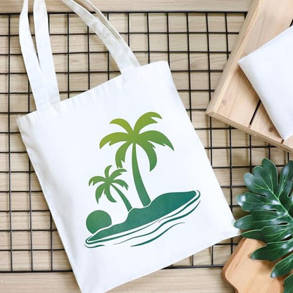 Keluna Palm Tree Stencils for Painting - 9 Pcs Large Reusable Beach Summer Holiday Stencils for Painting on Wood, Wood Burning Template - style: beach