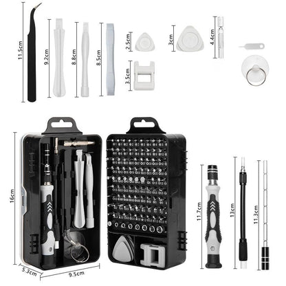 Multi-Function Precision Screwdriver Set, 115 Pieces