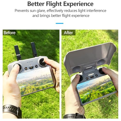 FPVtosky 3-IN-1 Mini 5/4 Pro RC 2 Sun Hood protective Cover+ Drone Landing Pad Weighted