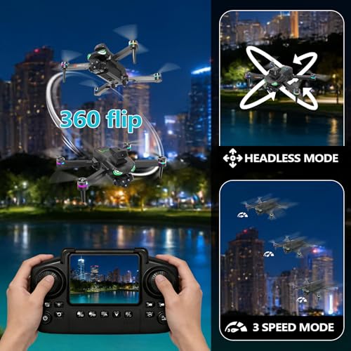 Drone with camera, screen on controller, Drone with obstacle avoidance