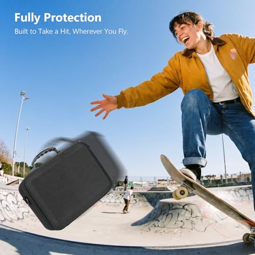 FPVtosky Lito X1 Case, Portable Carrying Case for DJI Lito X1 Fly More Combo, Compatible with RC 2 Remote Control Accessories [Bag Only]
