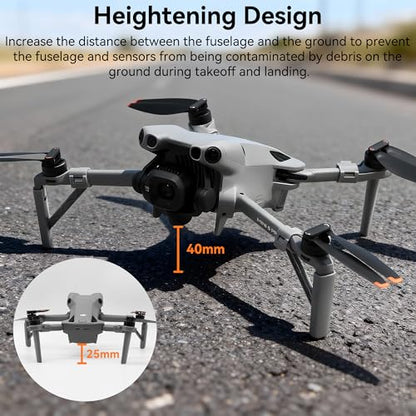 Mini 5 Pro Landing Gear - Extended Landing Legs Heightened Support Bracket Protector for DJI Mini 5 Pro Drone Accessories Portable Extension Feet Stand