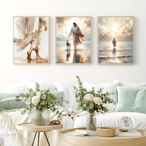 3pack Jesus Diamond Art Kits for Adult Diamond Painting Kit for Beginner - color: DP02593