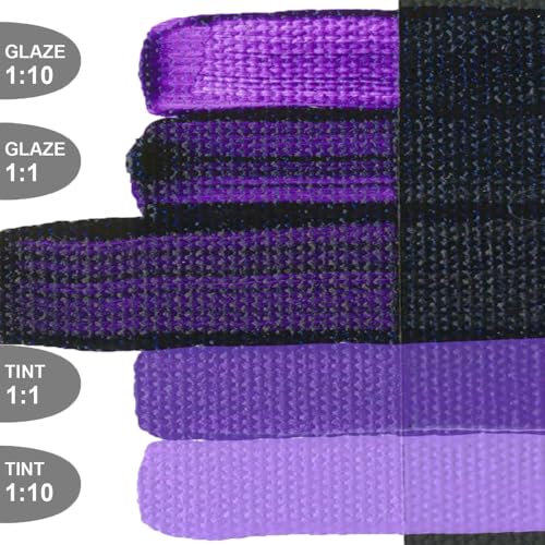 GOLDEN OPEN Slow-Drying Acrylics, Dioxazine Purple, 2 fl. oz. Tube - color: Dioxazine Purple, size: 2 Fl Oz (Pack of 1)