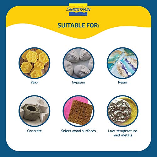 Complete Mold Making & Casting Kit – Includes Mold Star 30 Platinum Silicone Rubber, Ease Release 200 Spray, and Smooth-Cast™ 300 Resin