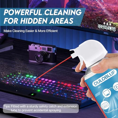 Compressed Air Duster: Computer Keyboard Air Cleaner