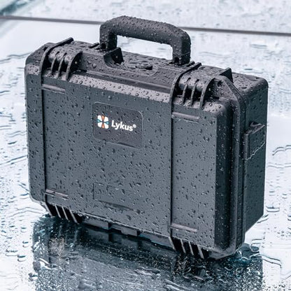 Lykus Titan FP110 Waterproof Hard Case for DJI Flip and DJI RC 2/RC-N3 - color: Black