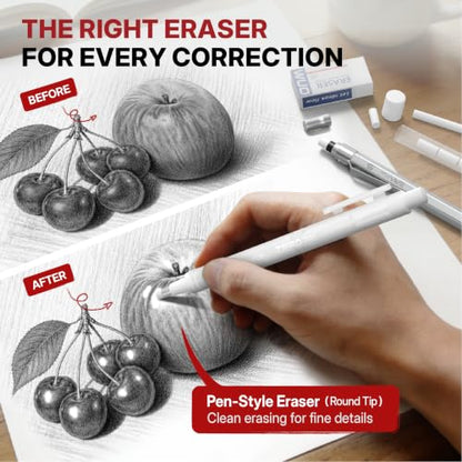 WUO 0.5mm Mechanical Pencil Set, 3 Pack Metal Drafting Pencils - color: Mixed Colors, size: 0.5