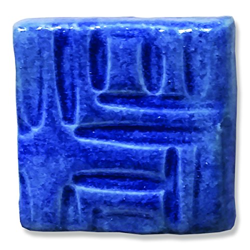 Speedball 002021 Stoneware Glaze, Blue Agate, 16 oz - color: Blue Agate