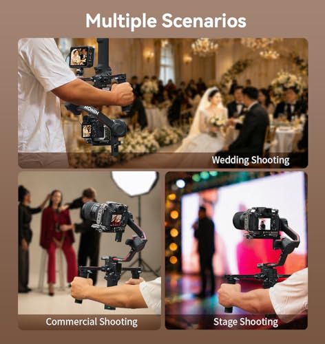 SMALLRIG Dual Handle Handgrip for DJI RS 5/ RS 4 /RS 4 Pro/RS 3/ RS 3 Pro - style: Handle