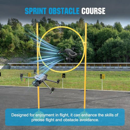 Generic Drone Obstacle Course Racing Training Set Diy Quadcopter Obstacle Course Kit Outdoor for Game Enthusiasts and Model Aircraft Lovers
