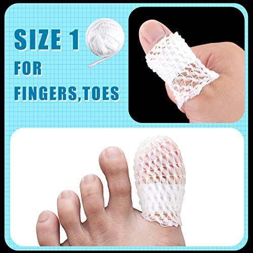 1 Roll 15m Tubular Bandage Elastic Net, Size 1 for Fingers - size: Size 1 for Fingers