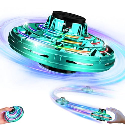 Vantexi Drone for Kids Flying Toys, 2026 Upgrade LED Fidget Spinner - color: Green, size: 1 PC