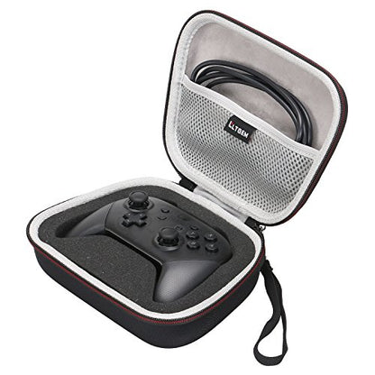LTGEM Case for Xbox/PlayStation DualSense/GameSir G7 SE Controller - color: Black+Gray