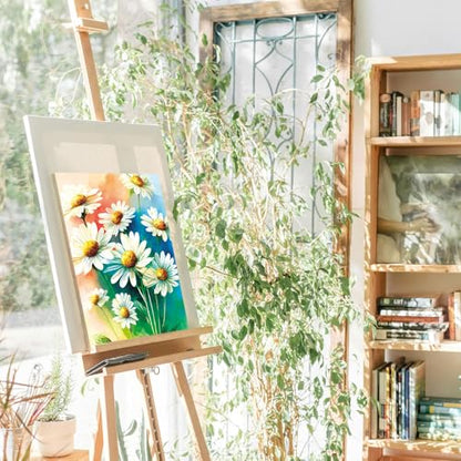 AmazingSpark 16 Pcs Pre Drawn Canvas to Paint for Adults Spring and Summer - style: Spring and Summer