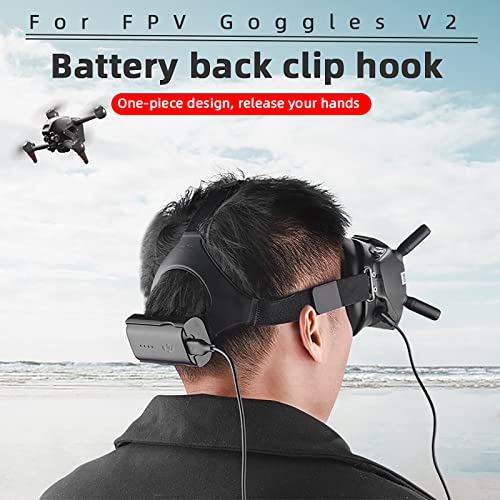 Battery Holder Clip for DJI FPV Goggles v2 / Avata Goggles 2 Battery Bracket Clip Fixing Case for DJI FPV Avata Accessories