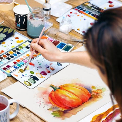 A5 Watercolor Paper Pad, 30 Sheets, Hot Press, 140 Lb/300 GSM