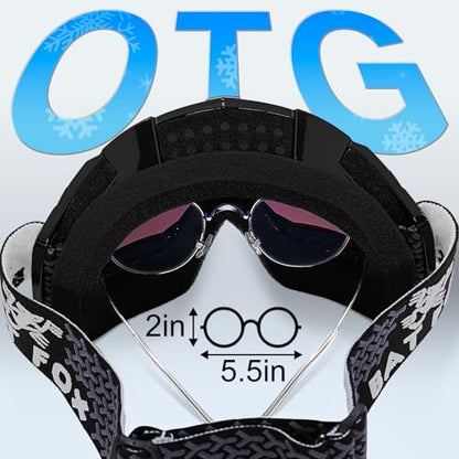 Motorcycle Glasses Goggles Dirt Bike Motocross Safety ATV Tactical Riding (Hd Purple-black, Adult) - color: Hd Purple-black