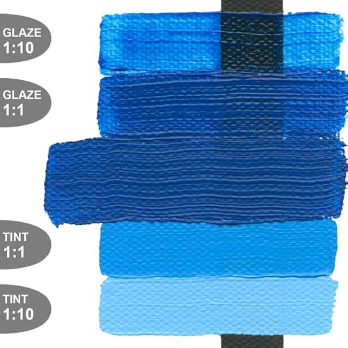 Golden Heavy Body Acrylic Paint, 2-Ounce, Primary Cyan - color: Primary Cyan, size: 2 Fl Oz (Pack of 1)