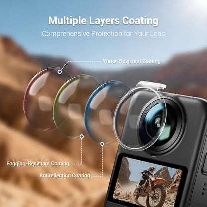 JJC Osmo 360 Lens Protector Dual Lens Guards for DJI Osmo 360 - color: 1 Pack