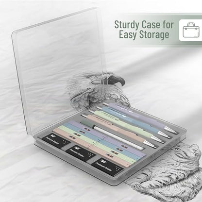Mr. Pen- Pastel Mechanical Pencil Set with Lead Refills & Erasers, 4 Pack