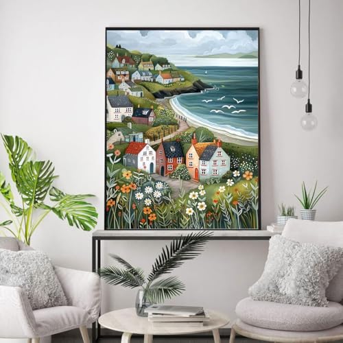 WUSARPLY Landscape Diamond Painting Kits for Beginner Adults - color: YH016