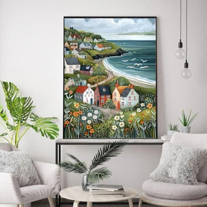 WUSARPLY Landscape Diamond Painting Kits for Beginner Adults - color: YH016