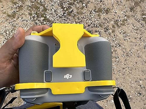 Zero Gravity Hands-Free RC Shoulder Harness/Lanyard Body Mount for DJI RC Controller (Mini 3 Pro) Innovative Two Position Locking Holder, Secure Controller to Pilot's Body, Patent Pending