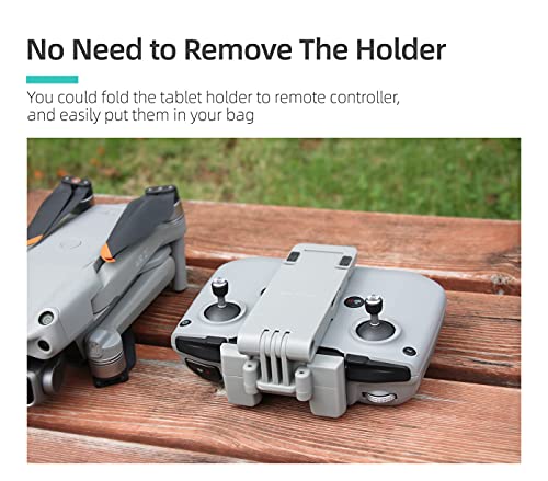 CZFRIEND Drone Remote Controller Accessories Dismantling-Free Tablet Holder Portable Foldable Tablet Mount for DJI RC N1 Remote Control