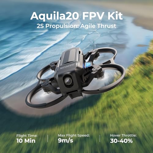BETAFPV Aquila20 FPV Kit with LiteRadio 4 VR04 for Beginner Indoor Outdoor