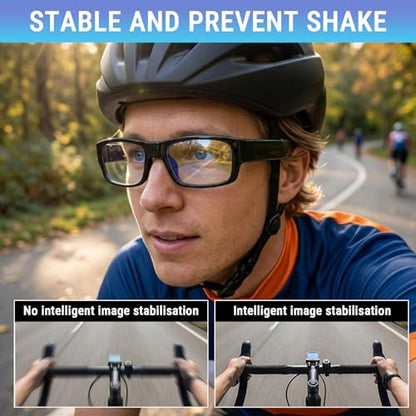 Smart Glasses with Camera 1080P HD Video Recording Sports Action Eyewear