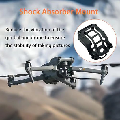 Replacement Shock Absorber Board Gimbal Vibration Absorption Damping Brackets for DJI Air 3 Assembly Repair Part Drone Accessories