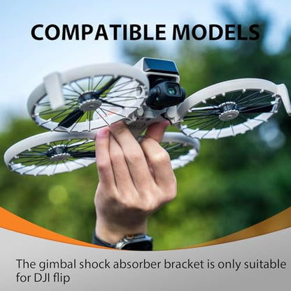 Gimbal Shock Absorber Bracket Replacement For Dji Flip,Gimbal Vibration Damping Shock-proof Mount For Dji Flip Drone PTZ Accessories