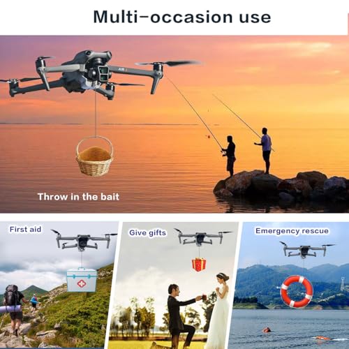 Payload Airdrop System for DJI Air3 Drone, Wedding & Rescue Delivery Accessory - color: Air 3