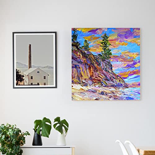 Falling in Art 2 Pack 18x18 Unfinished Birch Wood Panels Kit for Painting - size: 18*18 2-pack