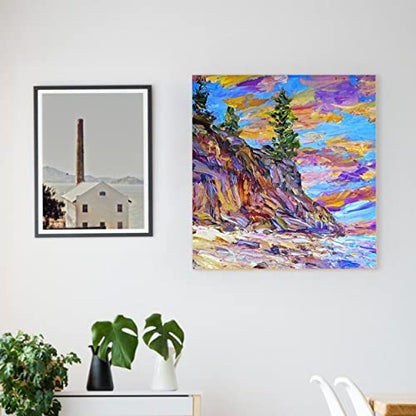Falling in Art 2 Pack 18x18 Unfinished Birch Wood Panels Kit for Painting - size: 18*18 2-pack