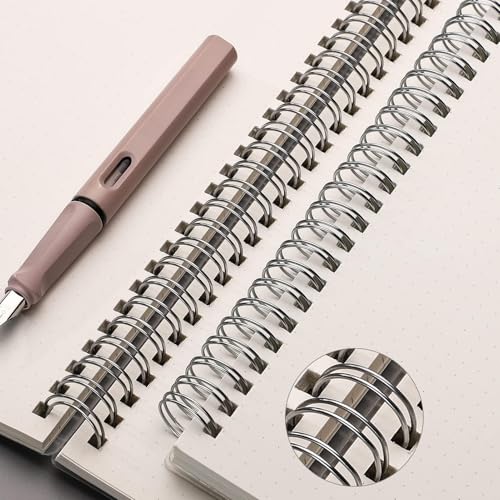 AHGXG Dotted Journal Spiral Notebook, 320 Pages, B5 (7.3"X 10") - color: Dot Grid, size: B5-2Pcs-Dotted