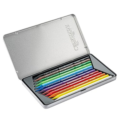 Cretacolor Aqua Monolith Watercolor Pencil Set, 12 Stk, Multicolor - style: Set of 12